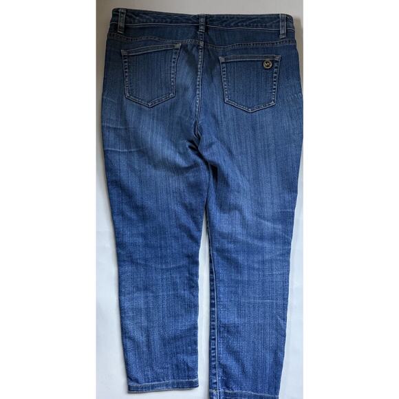Michael Kors Jeans Women's Blue Mid Rise Medium Wash - Size 10 - Picture 4 of 10